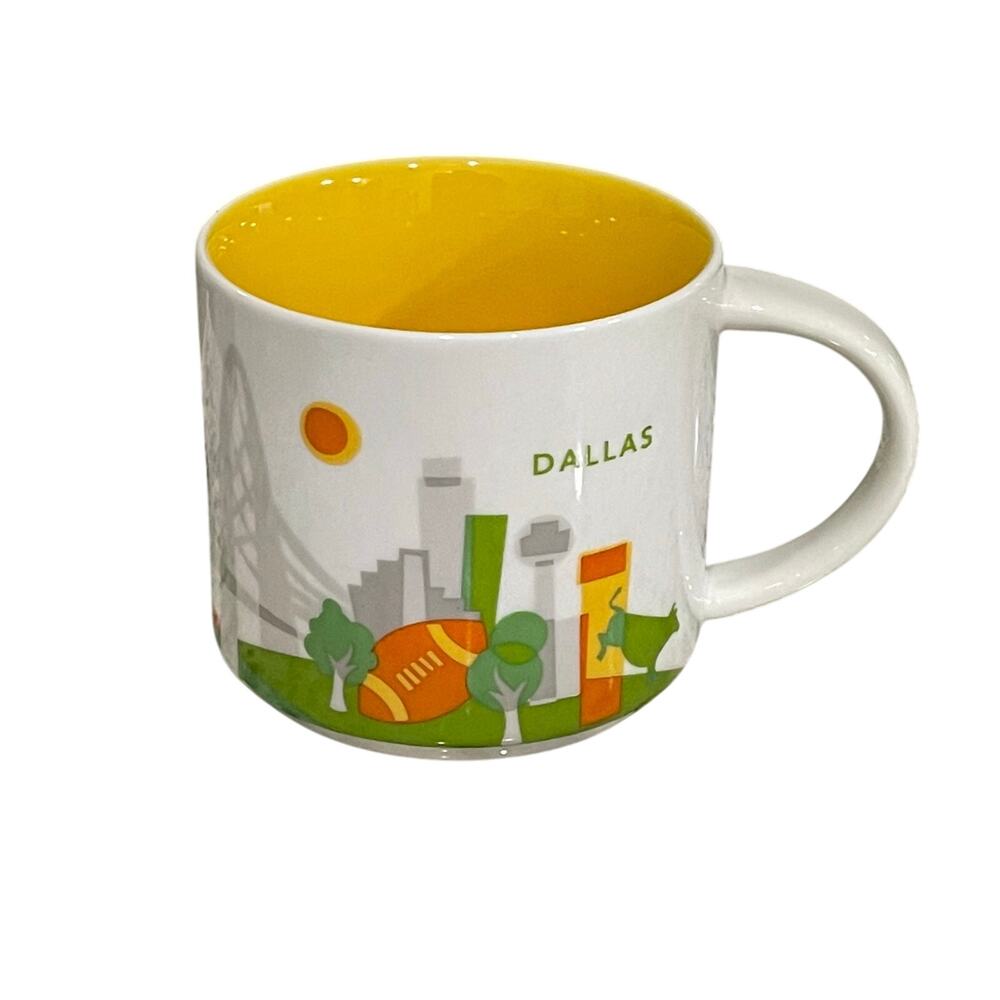 Starbucks You Are Here Dallas Collector's Mug